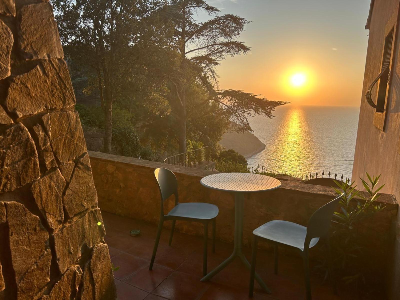 Villa Velta Sea Sunset Порто Санто Стефано Экстерьер фото